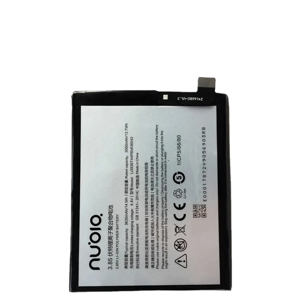 

New Li3936T44P6H836542 Battery for ZTE Nubia M2 Dual SIM TD-LTE NX551J Mobile Phone