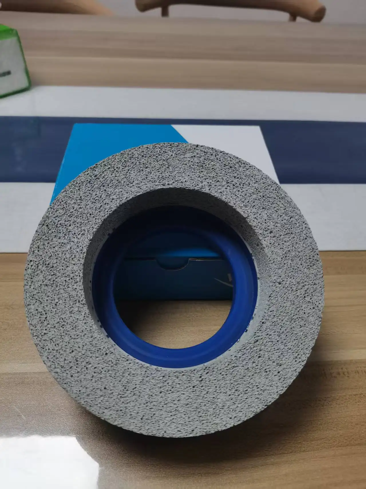 High Quality Glass Double  Machine High-speed Precision Polishing Wheel, Containing Alumina and Rubber Bonding