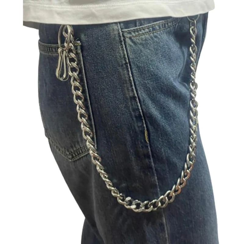 Wallet Chain Pants Chain for Women Men Belt Chain Hip Hop Punk Jeans Chains Goth Clothing Bag Accessorie