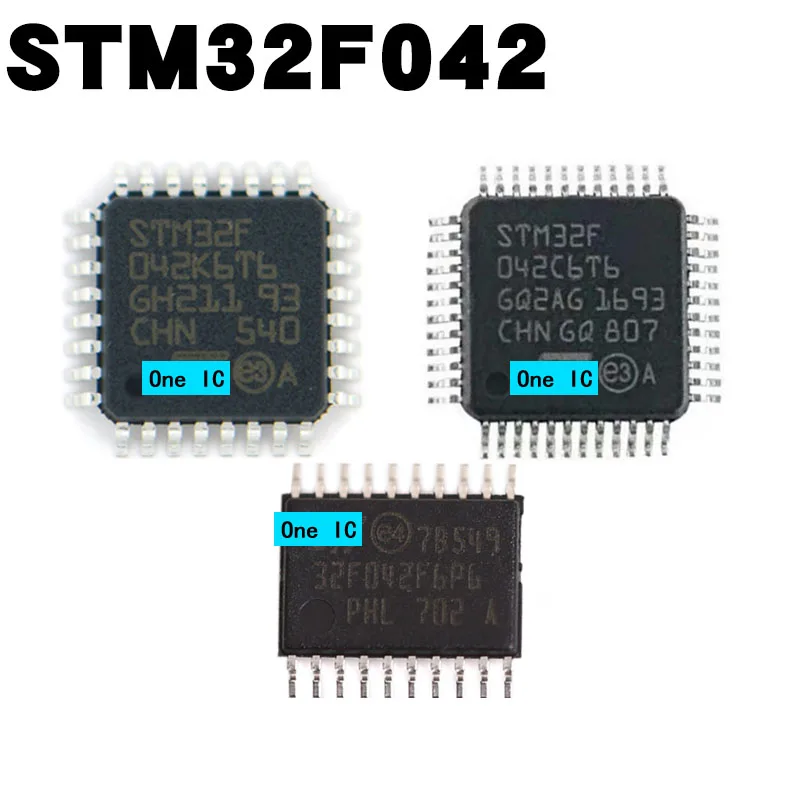 5pcs 100% Original STM32F042 STM32F042K6T6 STM32F042C6T6 STM32F042F6P6 Brand New Genuine Ic