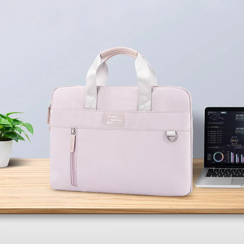 Women Lady Laptop Bag Notebook Briefcase Business Travel Bag for Macbook iPad Surface Air Pro 8 7 6 5 4 Galaxy Book Tab S9 S8 S7