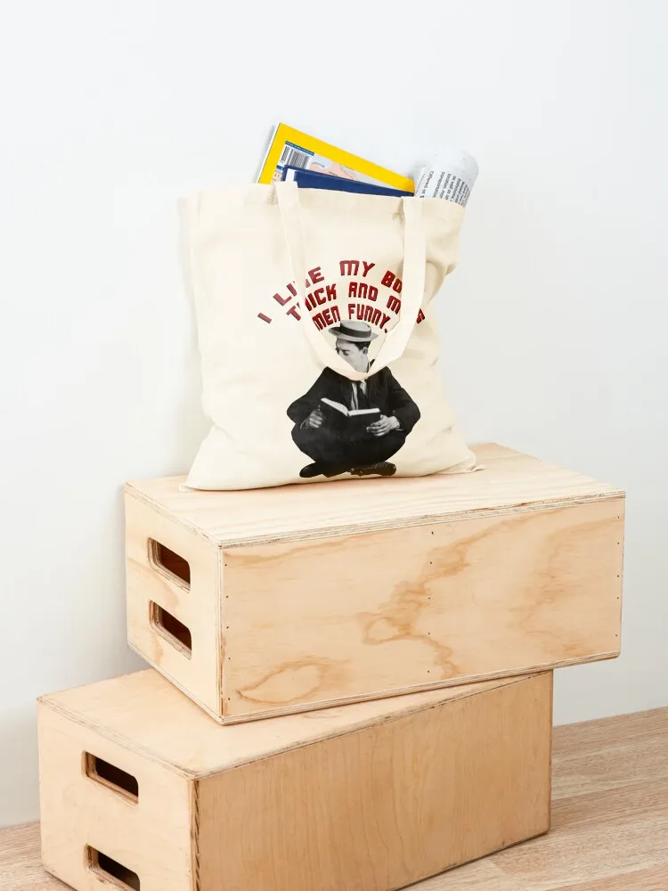 Books Thick Men Funny Tote Bag reusable shopping bag custom tote bag shopper woman Handbags women