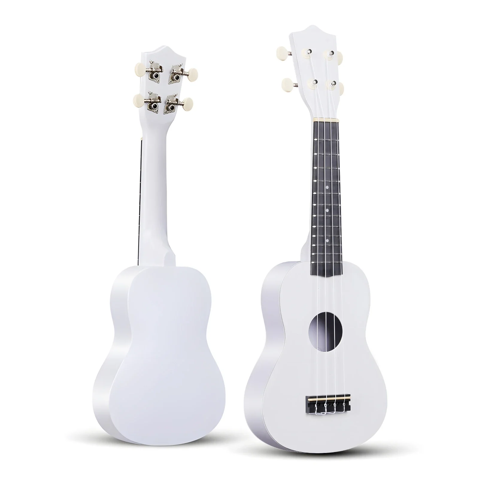 21 Inch Lightweight All-Weather Hawaiian Ukulele with Bag, Strap, Capo & Accessories for Beginners Adults Teens
