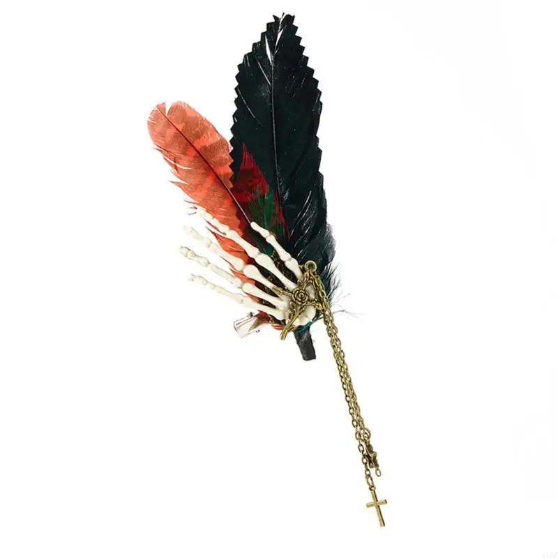 2025 Nieuwe versnellingsbak broche pin kraag hoed pin sieraden steampunk haarclip corsages veerbroche revers pin