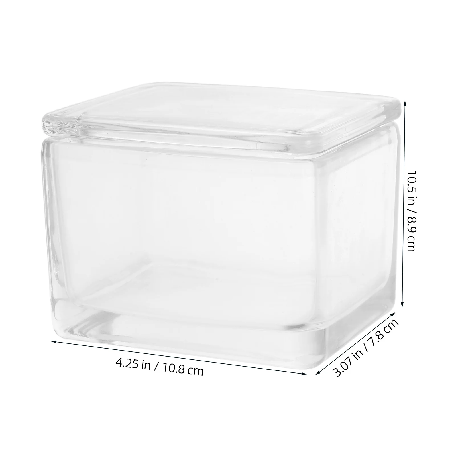 Glass Staining Jar 20 Slides Vertical Horizontal Round Staining Rack for Microscope Laboratory Histology Pathology Samples