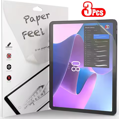 3Pcs Paper Feel Like Screen Protector for Lenovo Idea Tab Plus 12.1 Xiaoxin Pad 11 K9 M10 Pro 3rd Plus Gen M9 M8 M11 P12 Pro P11