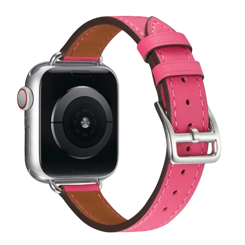 

Ремешок кожаный для Apple watch Ultra 8 7 41 мм 45 мм 49 мм 6 5 4 SE 44 мм 40 мм