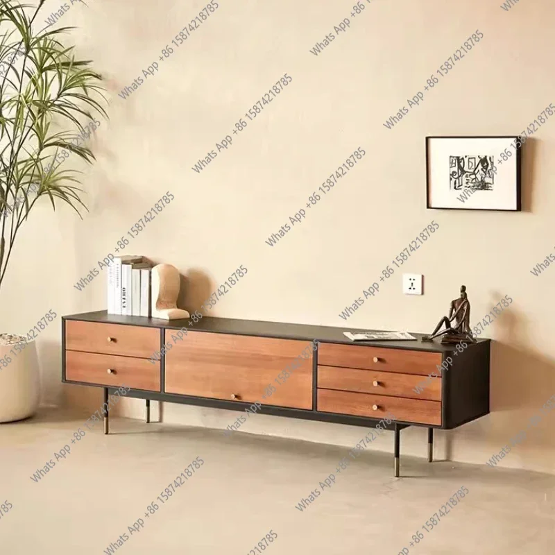 

Дизайнерские минималистичные подставки для телевизора Фильмы Эстетические минималистичные подставки для телевизора Универсальное хранилище Роскошная деревянная мебель для дома Archivadores