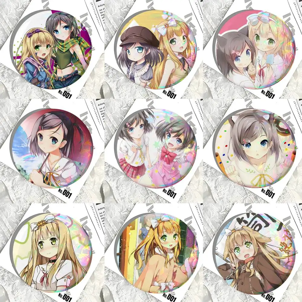 The Hentai Prince And The Stony Cat Anime Round Badges Can Be Used To Decorate Clothes And Backpack Pins