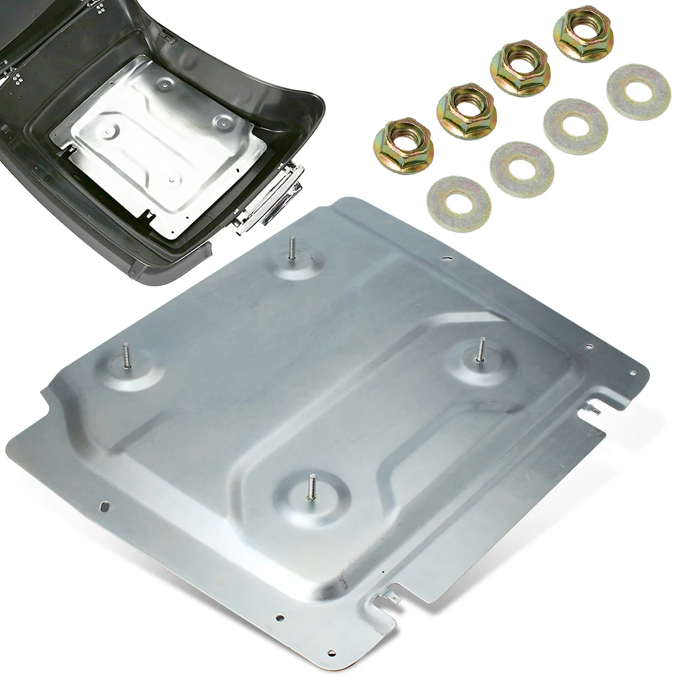 

Metal Trunk Tour Pak Pack Base Plate Fits For Harley Touring Road Glide Street Glide Road King Ultra Glide FLT FLHT 2014-2020