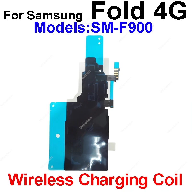 For Samgsung Z Flip1 2 3 4 5 Z Fold 1 2 3 4 F7210 NFC Wireless Charging Coil Module  NFC Wireless Charge Induction Coil parts