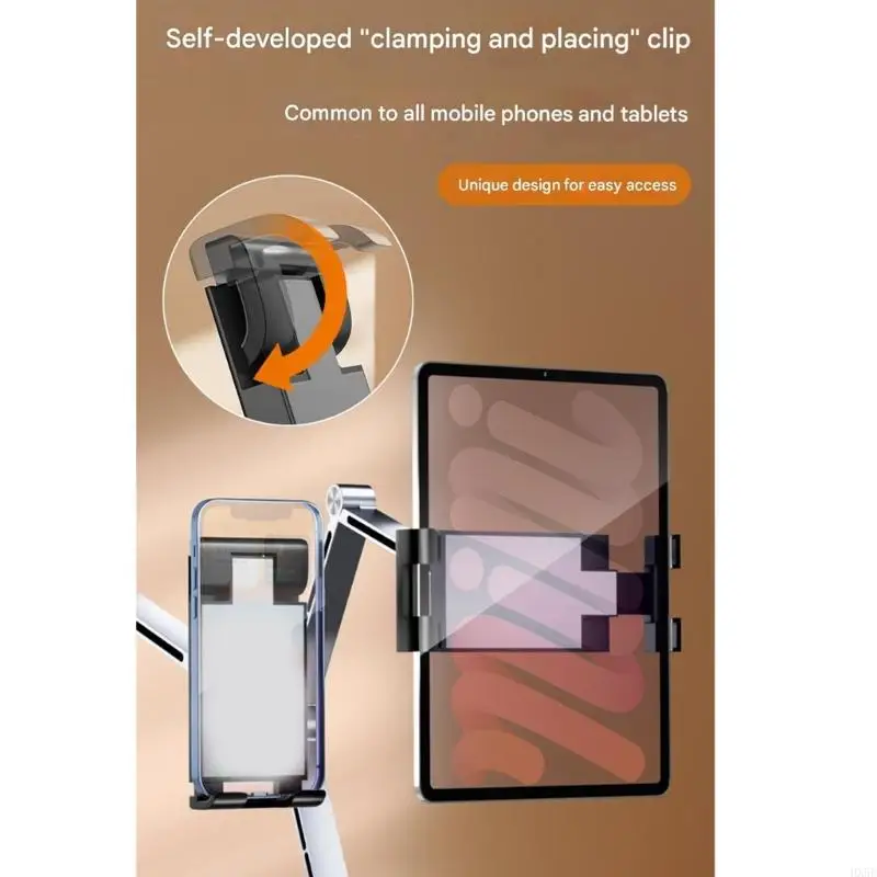 

Adjustable Aluminum Tablets Stand Holder For 4 To 12.9inch Devices With 360 Rotation HX5E