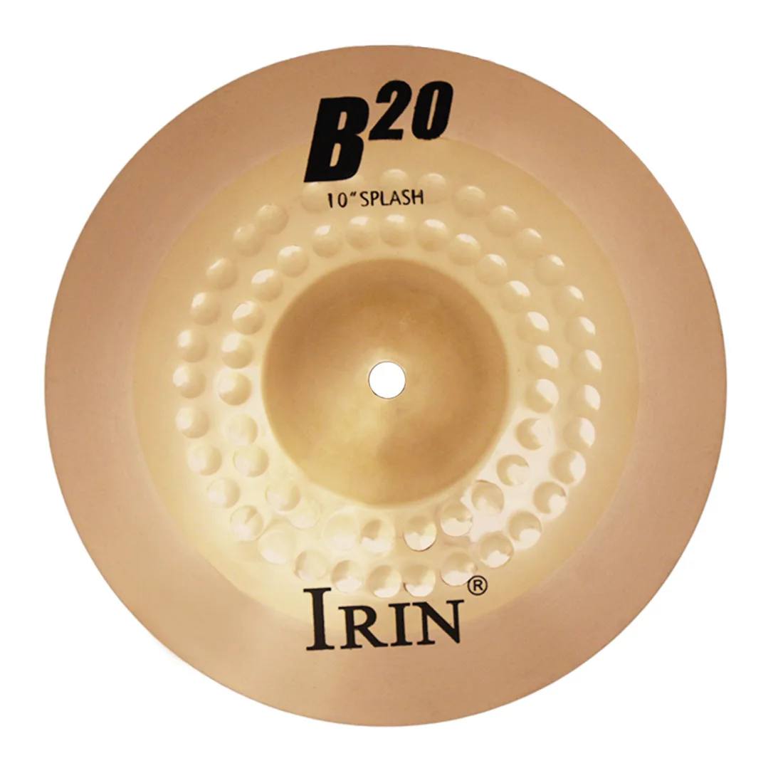 IRIN Copper Cymbal, 8/10/12 inches, Splash-type Floor Tom Drum Percussion Instrument Accessories