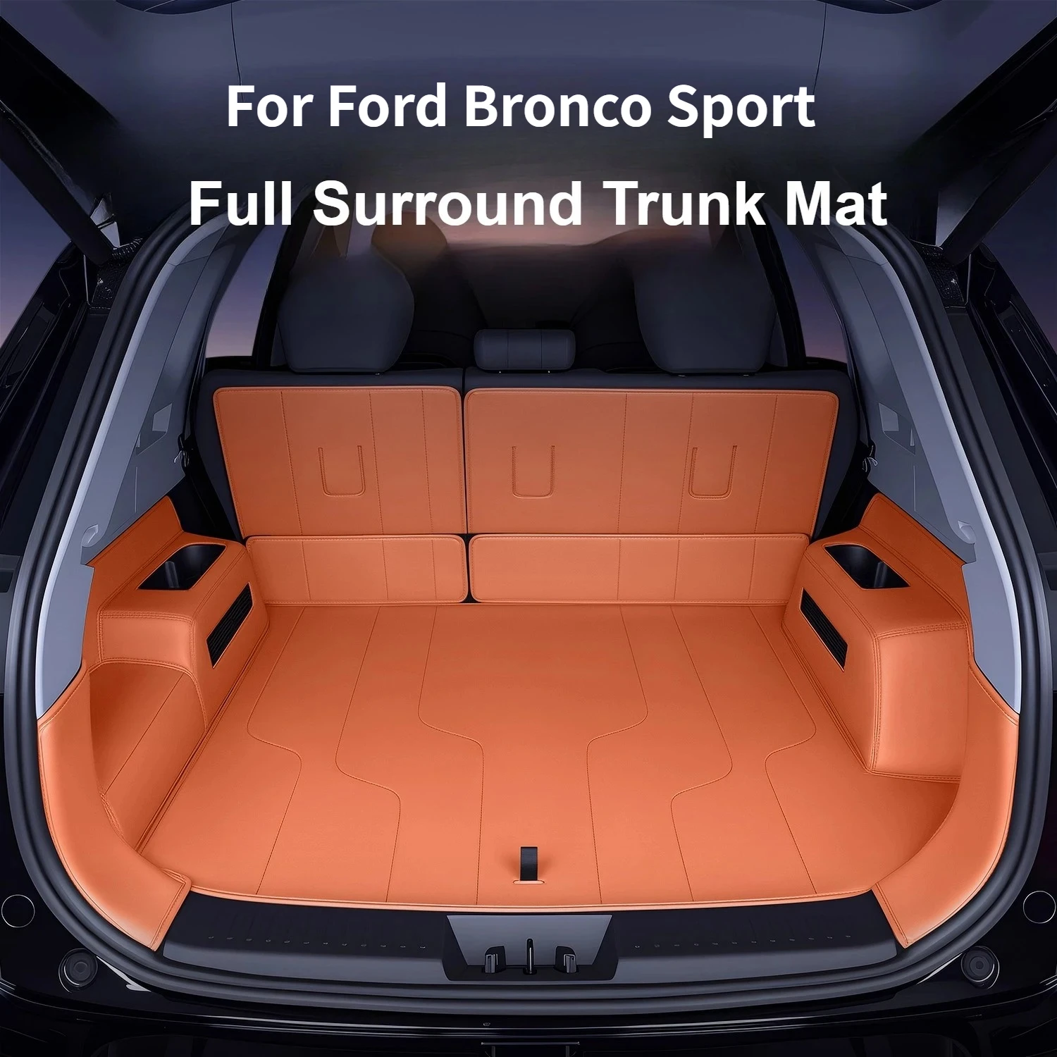 

Для Ford Bronco Sport 2026: Коврик в багажник с полным покрытием, грязеотталкивающий и износостойкий, автомобильные аксессуары