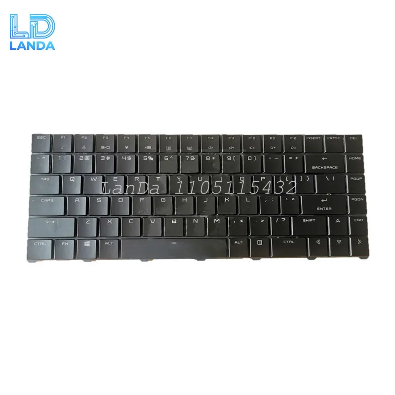 Teclado mecânico para laptop para AVELL A60 MUV Estados Unidos EUA retroiluminado novo