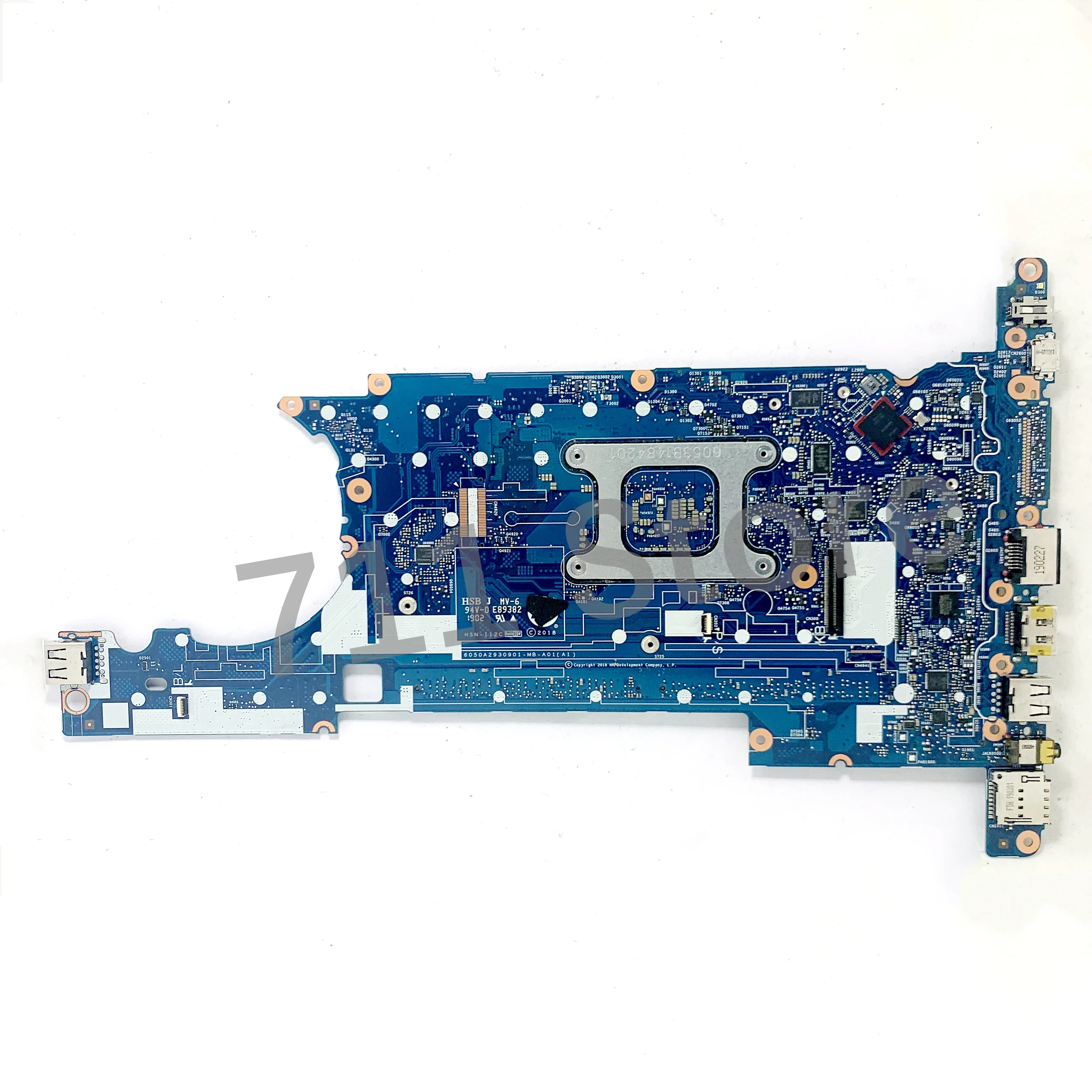 Mainboard 6050A2930901-MB-A01(A1) For HP EliteBook 830 G5 836 G5 Laptop Motherboard W/ SR3LC I7-8550U CPU 100% Full Working Well