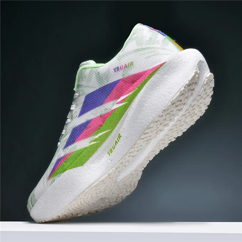 Carbon Plate Marathon Running Shoes Lightweight Comfort Athletic Sneakers For Golf Outdoor Race Men Women