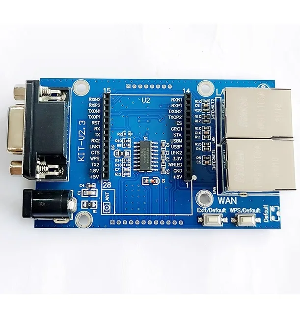 1Pcs HLK-RM04 TCP IP Ethernet Converter Module Serial UART RS232 to WAN LAN WIFI