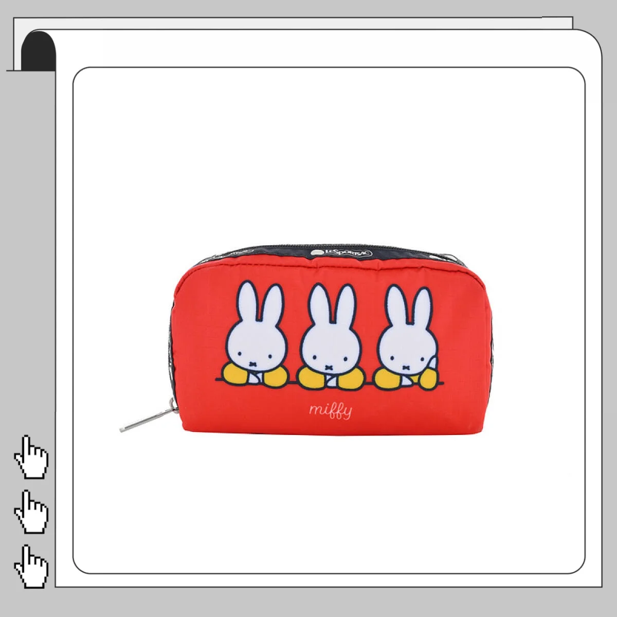 

Kawaii кошелек Miffy для монет с рисунком Miffy Rabbit, ручная сумка для хранения, милая сумка для карт с дофамином для девочек, подарок на день рождения лучшего друга