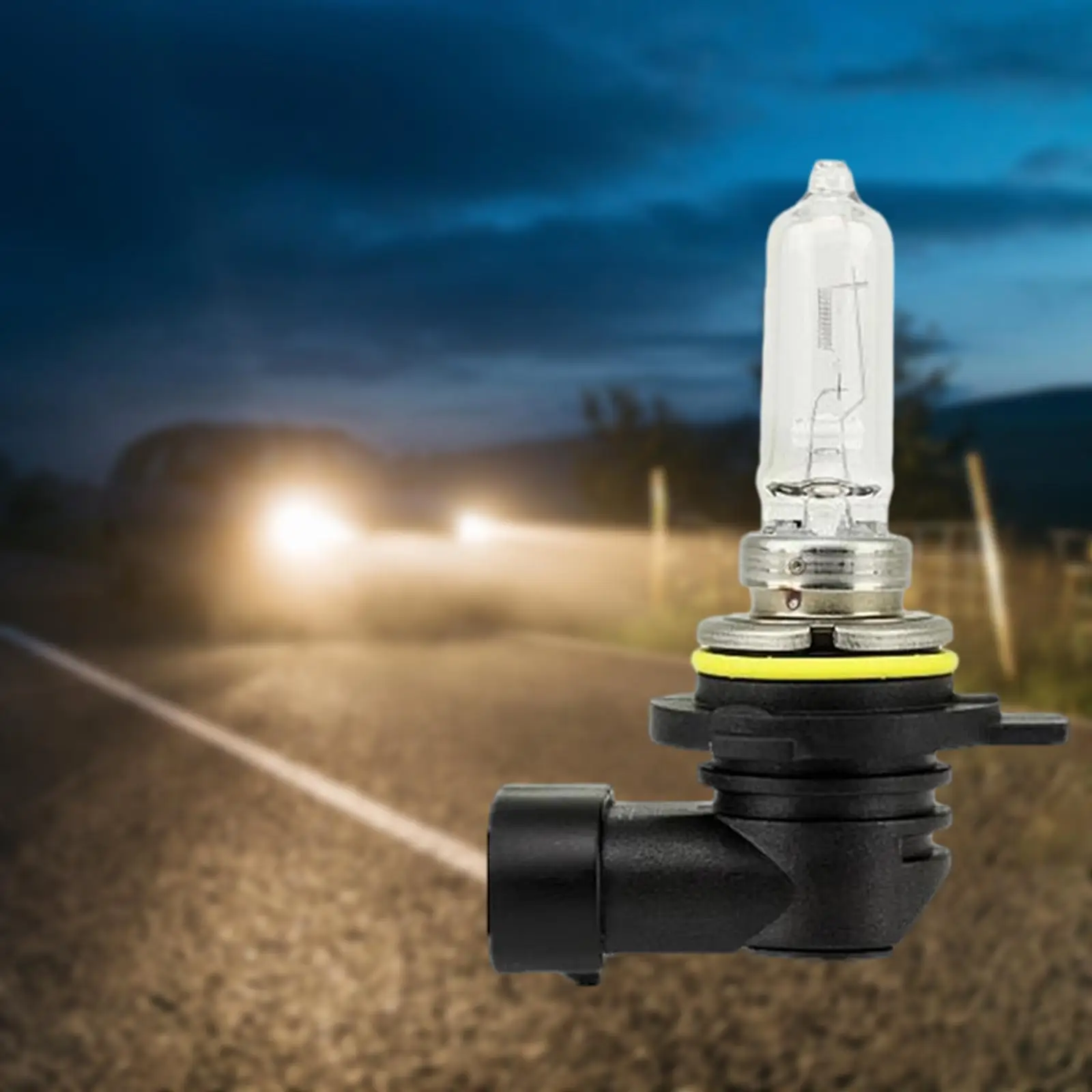 Lampadine per fari auto lampadine fendinebbia ad alta luminosità luci per auto trasparenti lampadine alogene sostituzione accessori per auto facile da installare