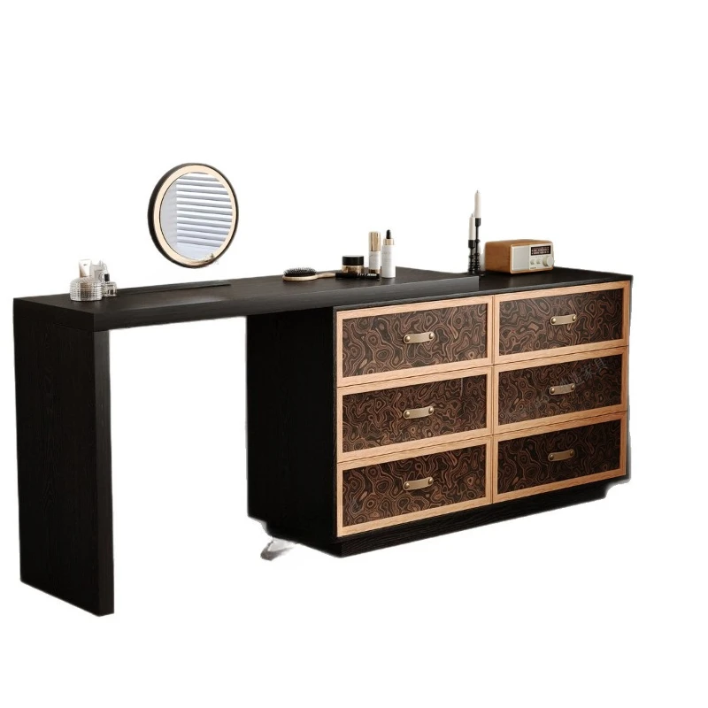 

Entrance cabinet dresser retractable corner integrated cabinet bedside cabinet Internet celebrity wall combination