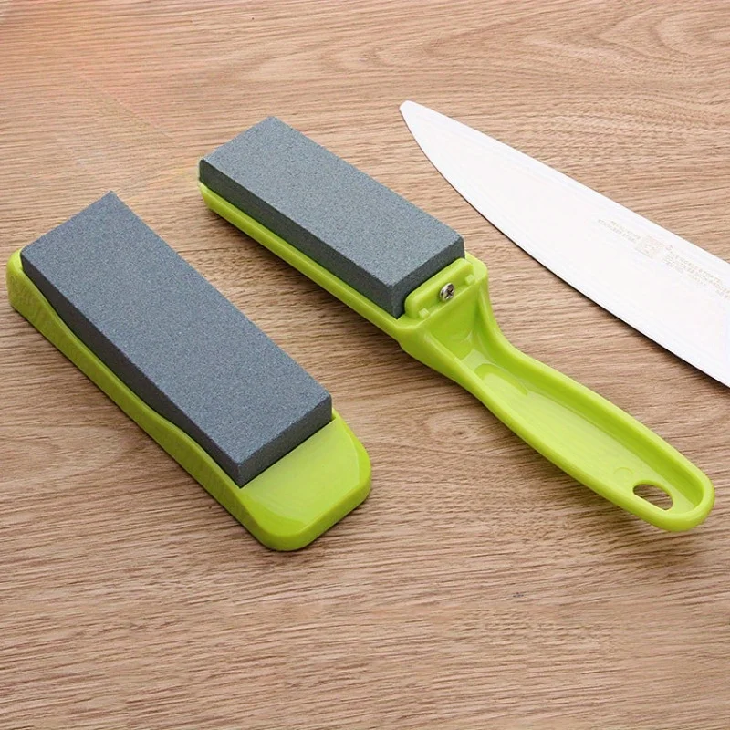 1pc Multi Functional Kitchen Knife Sharpener Diamond Sharpening Stone Honing Sharpening Stone Ceramic Sharpening Stone