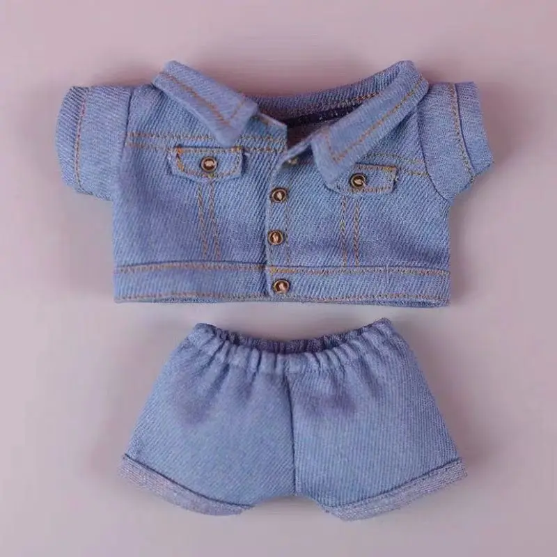 4 Pieces of 50*50 Cm Denim Fabric, with a Vintage Washed Finish, Suitable for DIY Bag Patches, Sewing, Embroidery Backing - view 5