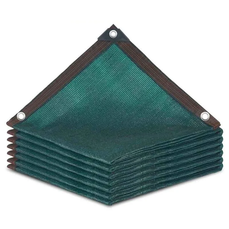 

50% 90% Shading Blackish Green HDPE Sun Shade Net Outdoor Pergola Shadow Mesh Cover Dark Green Balcony Pirvacy Screen