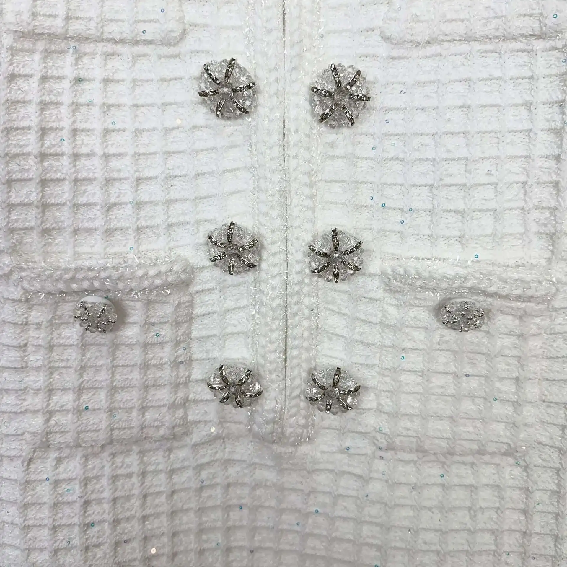 Luxury Designer Autumn Long Sleeved Knitted Sweater Dress For Women Double Breasted Pocket Short Prom Evening Dresses Party