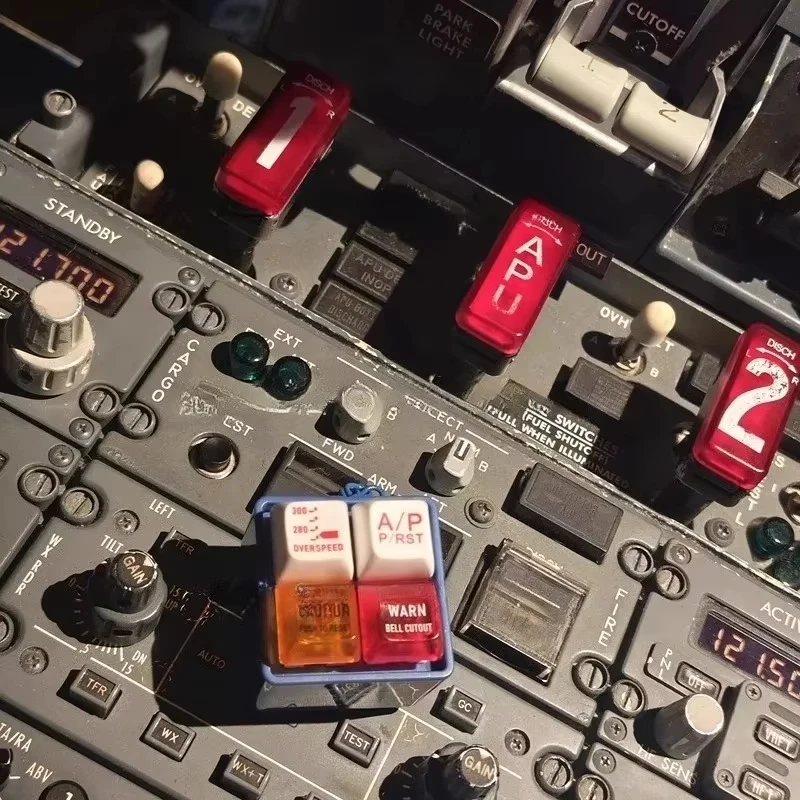 Boeing 737 Airbus EGPWS Aviso Simulador de Som Aviso Boeing Airbus Aeronave Comercial Rota Pilot Crew Chaveiro