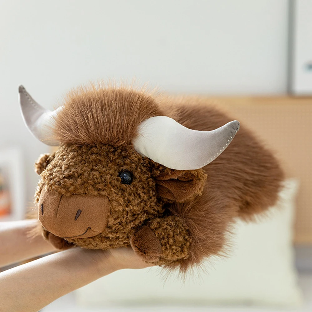

Simulation Yak Stuffed Animal Realistic Wild Cattle Yak Plush Toys Cute Soft Dolls Fun Birthday Gifts Cuddle Christmas Presents