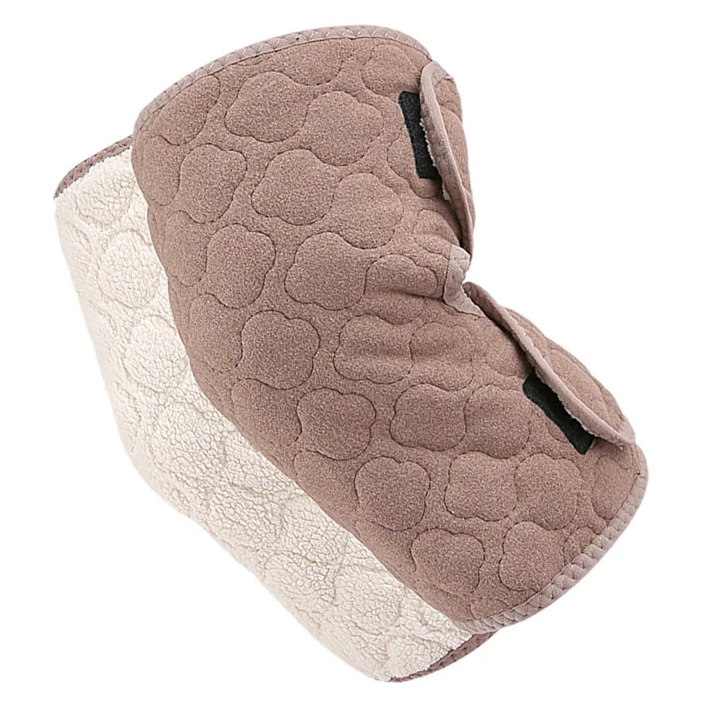 

Теплые накладки на колени (пара) для мужчин и женщин, зимние термо-грелки для ног, утепленные, регулируемые, дышащие, комфортные для активного отдыха и велоспорта