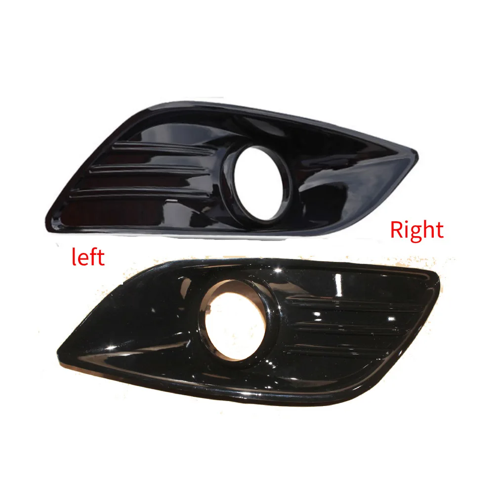

For Ford Focus 2009 3 Car Light Frame Fog Light Front Grille, Painted Fog Light Frame Left DM59R19953CAW Right DM59R19952CAW