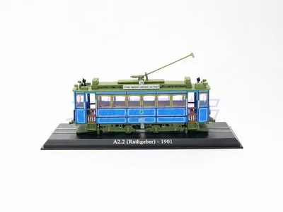 Réplique du tramway de Lisbonne 28 en métal jaune – Objets de collection et de décoration