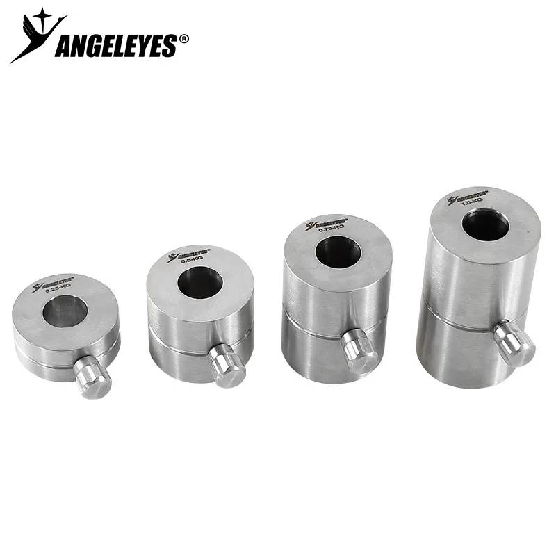 4 PCS Set 0.25kg/0.5kg/0.75kg/1kg Stainless Steel Telescope Mount Counterweight