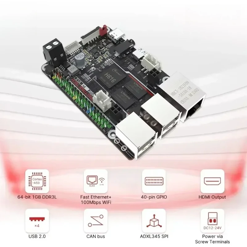 BTT PI Board 64 Bit Quad Core Cortex-A53 ARM VS PI Orange PI PI4B+CB1 Upgrade For 3D Printer
