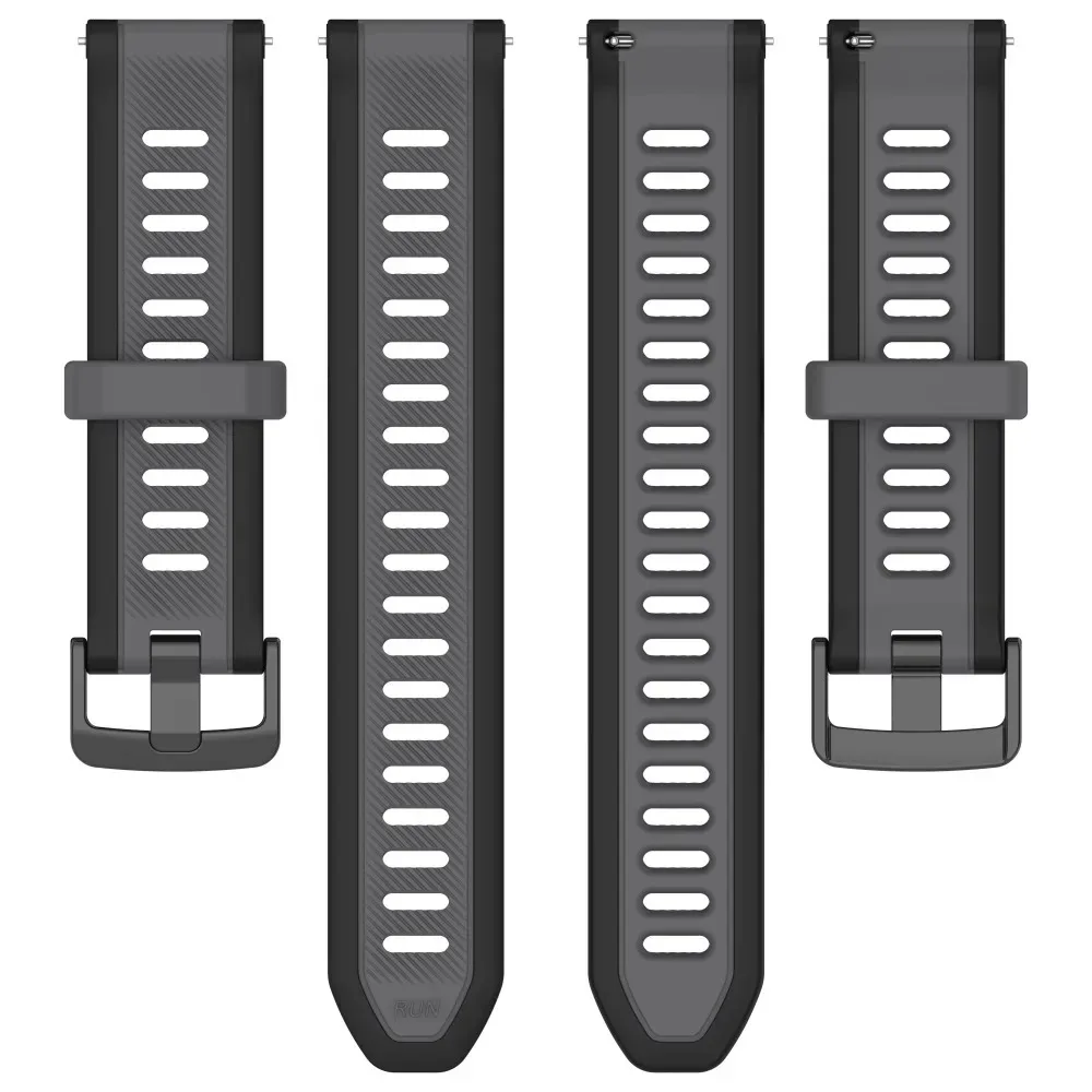 22 مللي متر 20 مللي متر 18 مللي متر الملمس سيليكون حزام ل Garmin Forerunner 570 970 265 255 165 Vivoactive 6/Venu 4 3/Active 6-5 الفرقة اكسسوارات #4