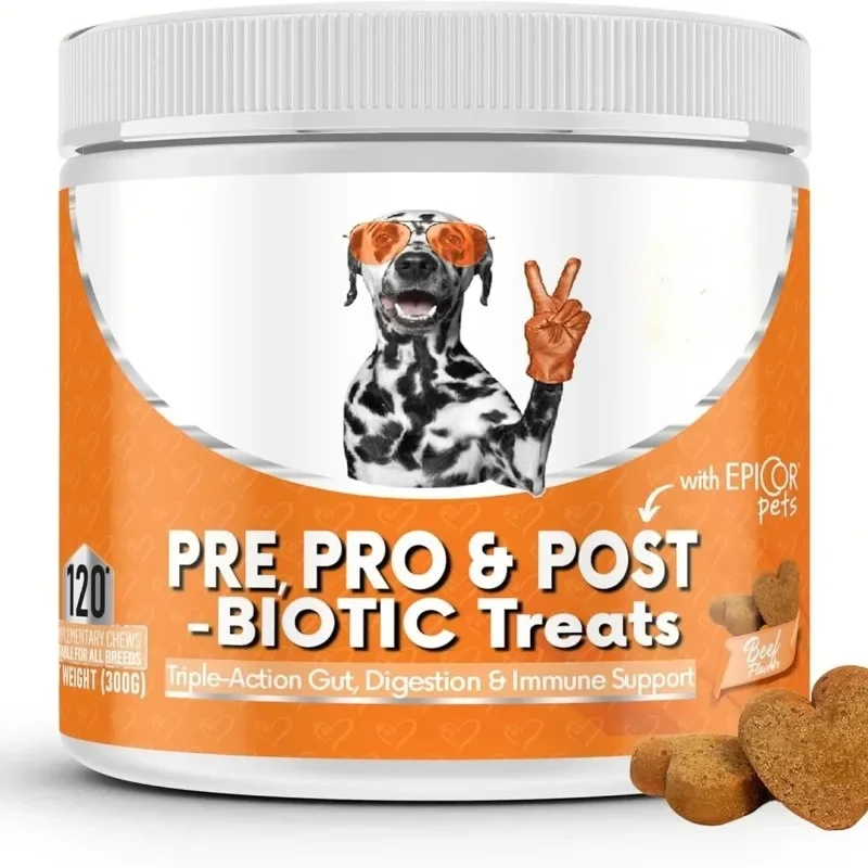 

Prebiotic Dog Digestive Snacks Gut Health Pet Health Supplement Granules Enhances Digestion