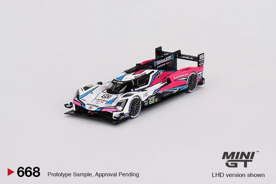 MINIGT 1/64 BMW M Team RLL Cadillac Racing 2023 IMSA Acura ARX-06 GTP Samochód Alloy Toys Pojazd silnikowy Diecast Metal Model