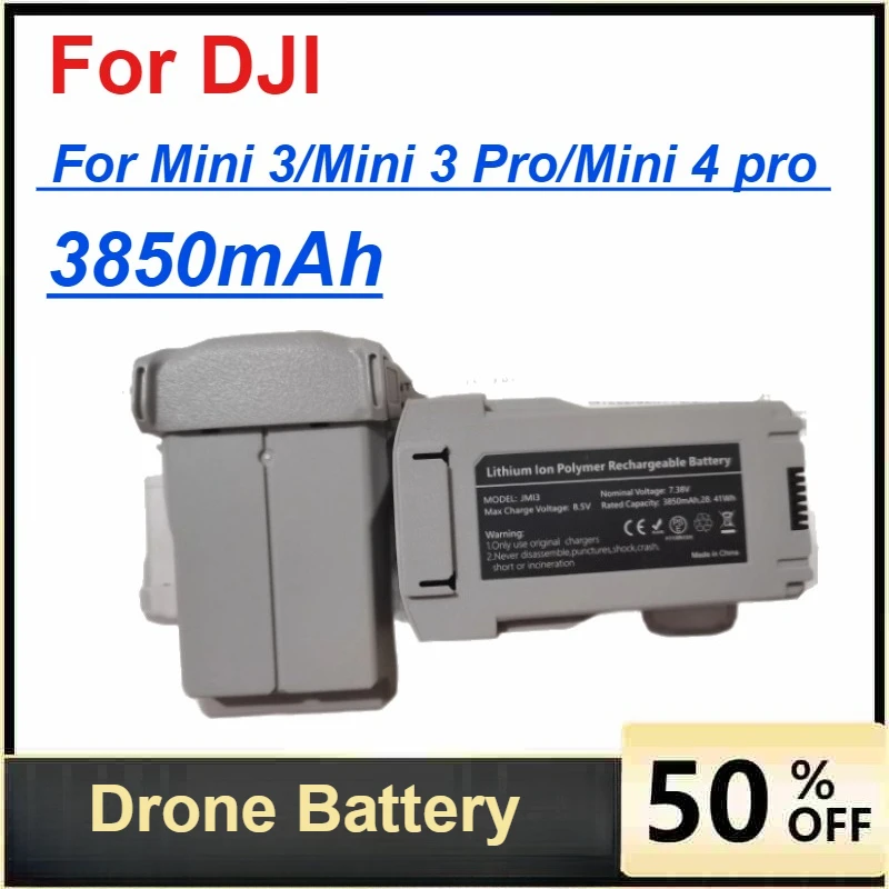 

3850mAh Drone Battery For DJI Mini 3/Mini 3 Pro/Mini 4 pro Intelligent Flight Battery Accessories