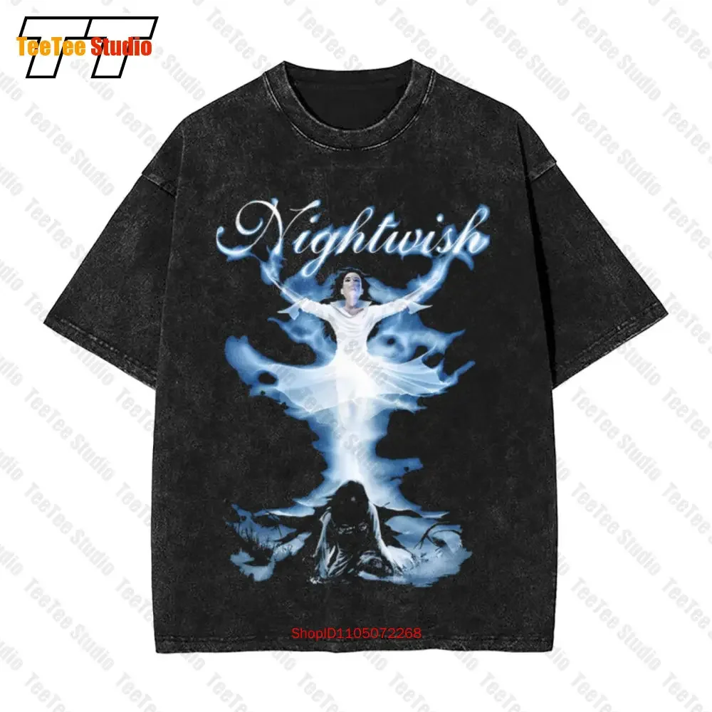 Nightwish Band Ghost Love Score Used Very Reprint Black Men S 3Xl Vintage Oversized T-Shirt T757