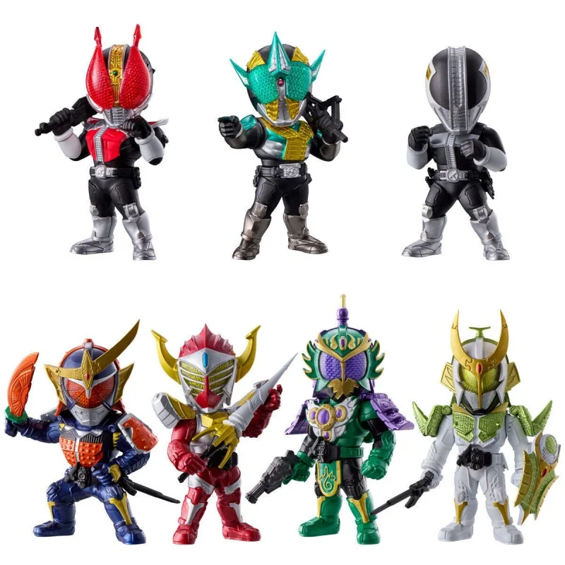 

Bandai Shokugan оригинальные 7 шт. преобразование KAMEN RIDER CONVERGE MOTION 4 игрушки для детей подарок Коллекционная модель украшения