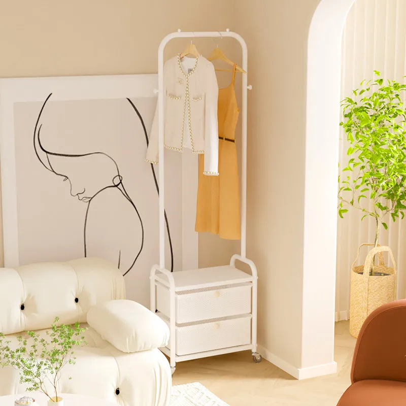 

Скандинавская роскошная напольная вешалка для прихожей, современная мобильная вешалка для одежды, мебель для гостиной
