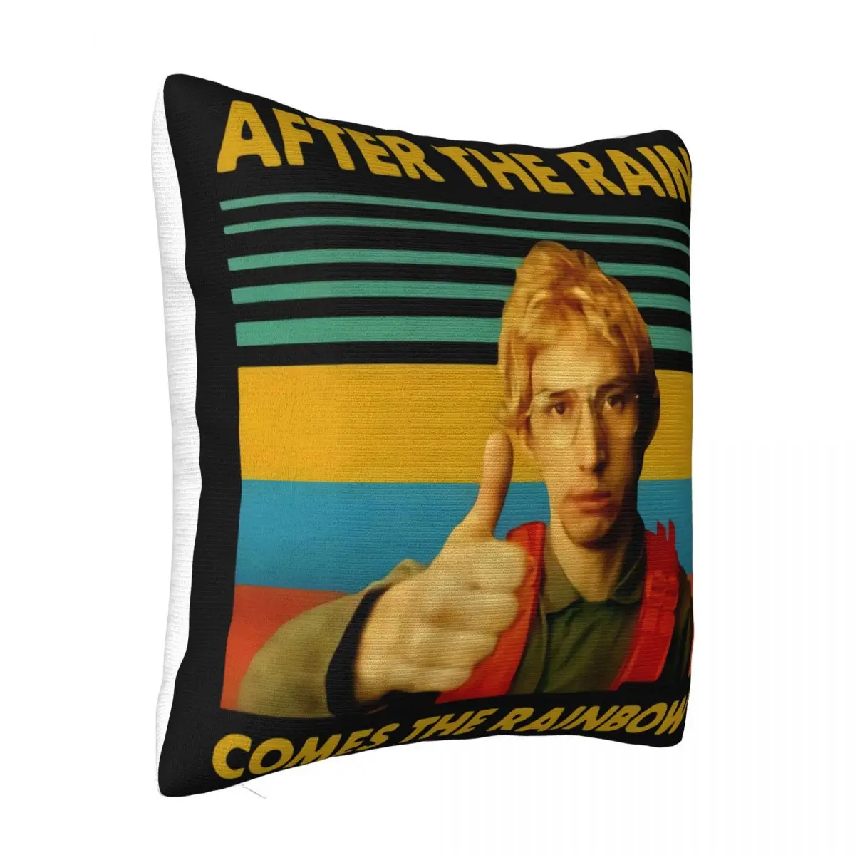 Kylo Ren Goes After The Rain Comes The Rainbow Vintage Retro Sca Unisex Cool 3D Pillow Case