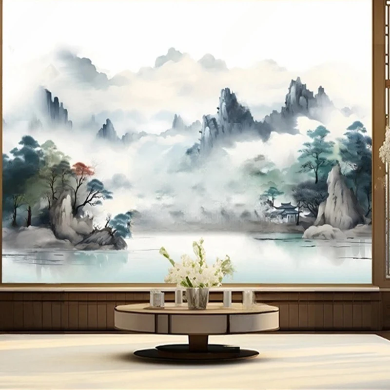 

MU7547 Wallpaper Nordic Art Forest Birds Fresco Living Room Study Art Home Decor Waterproof 3D Sticker