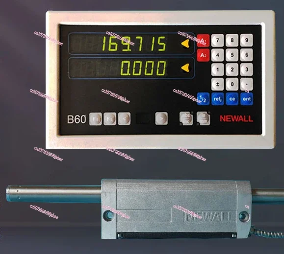 and Boring Machine NEWALL Ball Grid Ruler SPHEROSYN Reading Head B60 Digital Display Table E70 Boring Machine