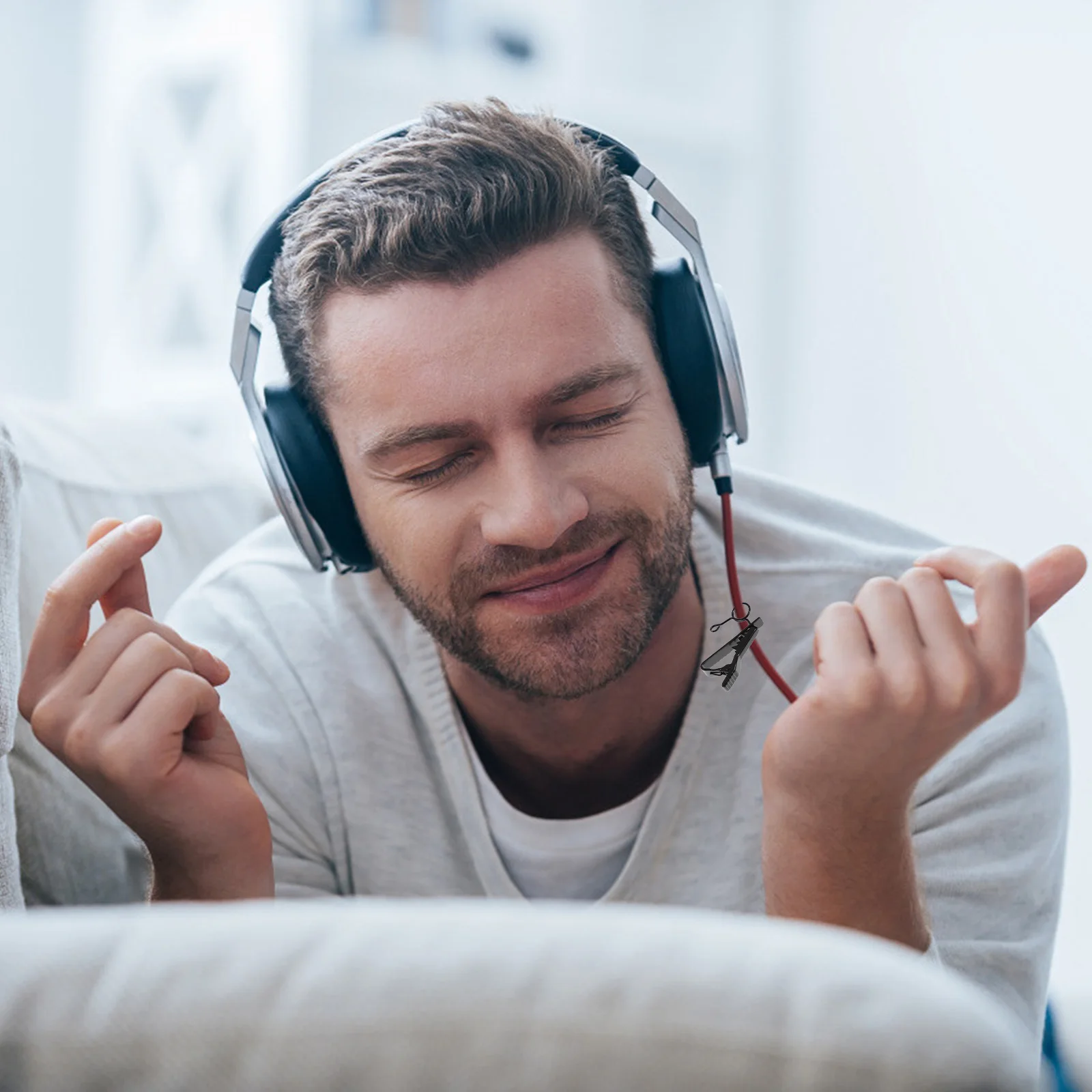 

10Pcs High Elasticity Mic Holder Clips Microphone Accessories For Party Conference Performance