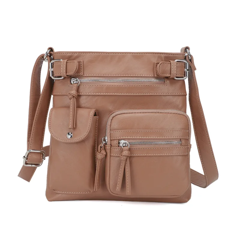 

Women's Men's Messenger Bag Small Square PU Shoulder Bags for Women Ladies HandBags Crossbody Bag Purse