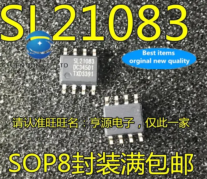 

10 шт. 100% оригинал, новый в наличии SSL21083T/1 SL21083 SOP-8 светодиодный драйвер IC