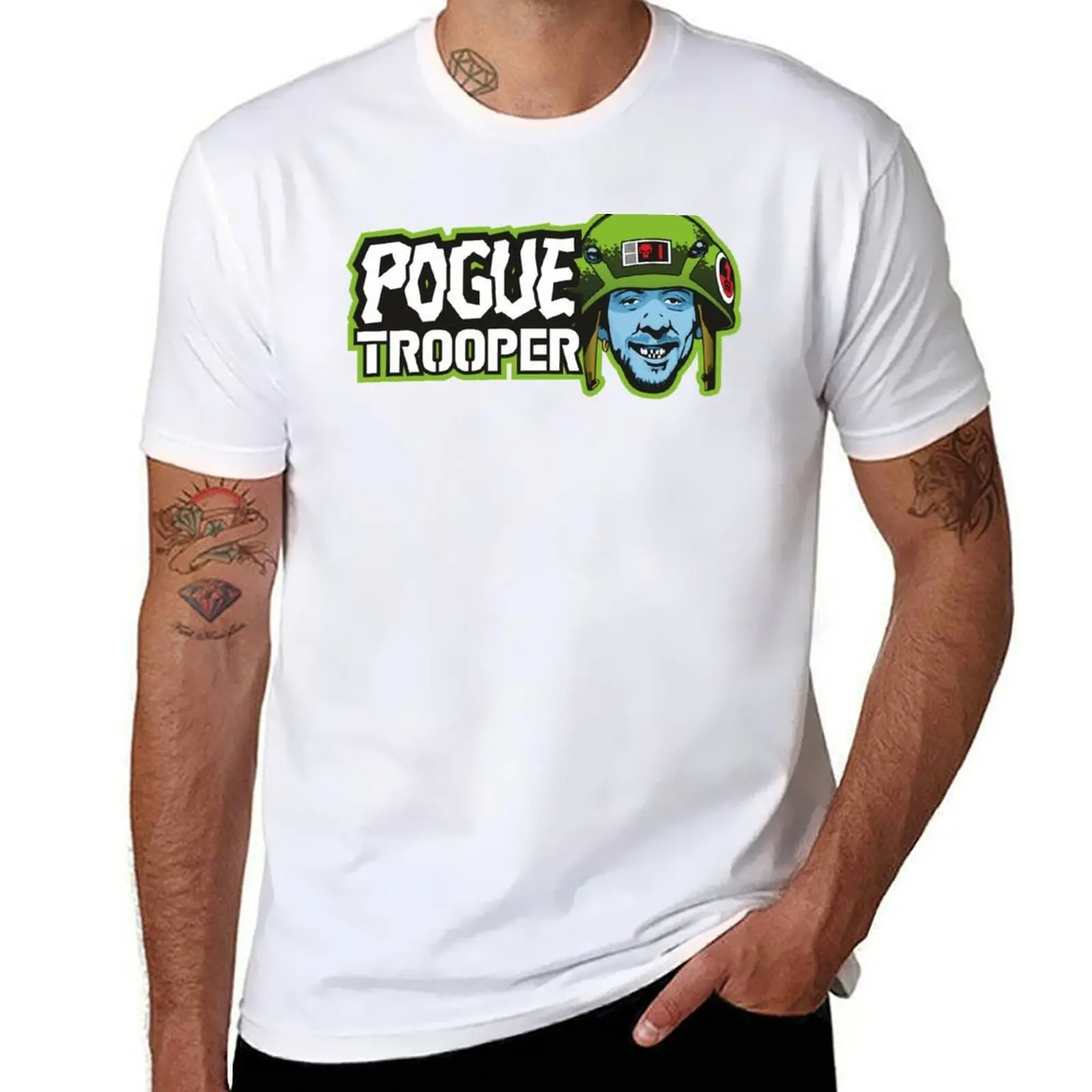 

Pogue Trooper #3 T-Shirt man t shirts for men anime t shirts oversize T-Shirt